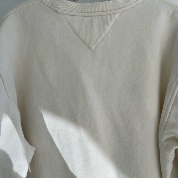 Tommy Hilfiger Women's Cream Sweater - Picture 4 of 5